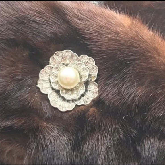 Vintage fur collar coat 1950’s to 1960’s - Picture 4 of 7